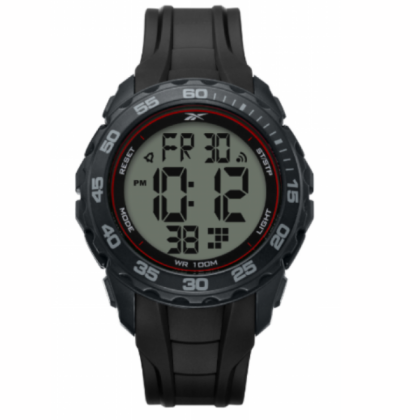 Reebok FRONT RV-FRO-G9-PBPB-WR | Warrior Black | Men Digital Watch | 46MM | 10 ATM | 2Y Warranty
